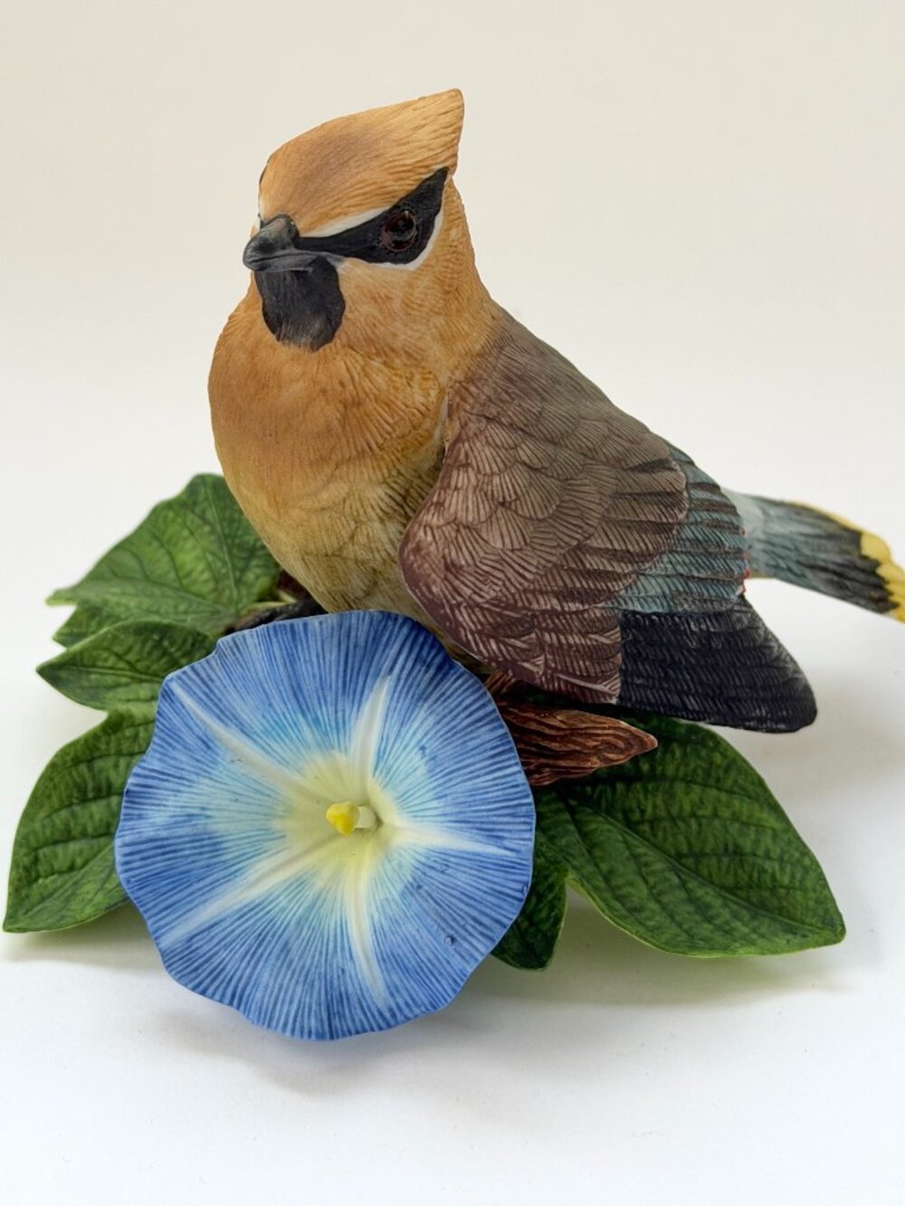 Vintage Lenox Cedar Waxwing Porcelain Bird Figurine